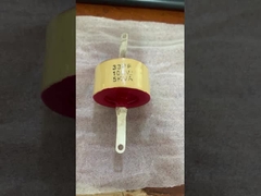 مكثف سيراميكي عالي التردد 10KV 33PF يستخدم في مجال التردد العالي مع استقرار عال