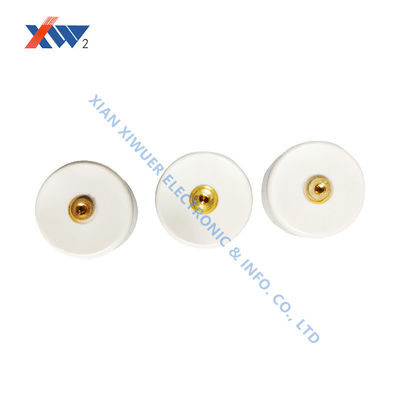 High voltage ceramic disk capacitor doorknob ceramic type used for laser generator