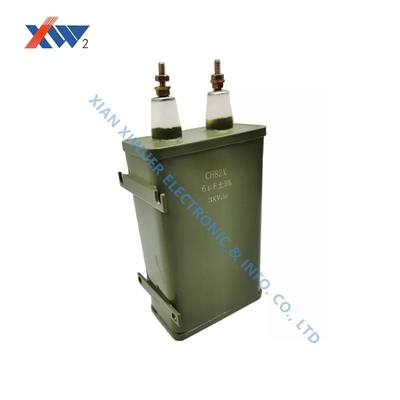 CH82X 3KVDC 6uF Pulse Power Capacitor Sealed Structure High Voltage