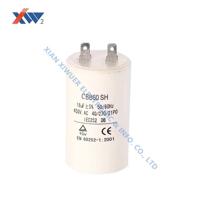 MKP R90  High Voltage Film Capacitor , 900VDC CBB60 20uf capacitor