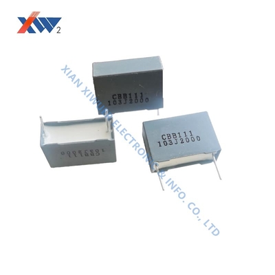CBB111 2000 VAC Metal Foil Capacitor Film Dielectri Cassette Small Size