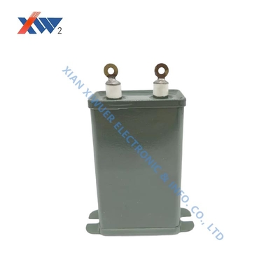 CJ40 High Voltage Film Capacitor 1000VDC 1uF Metal Case Oil Immersed For DC Circuits