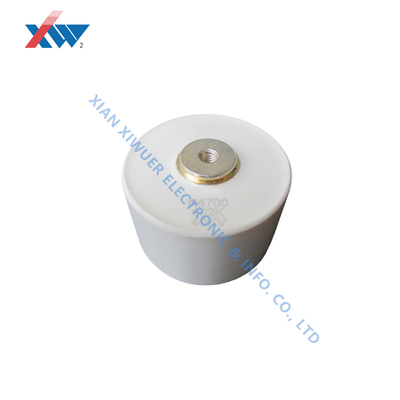 مكثفات DC ذات الجهد العالي من السيراميك ، مثبتة على طرف المسمار من 10KVDC إلى 120KVDC