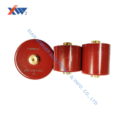 High Voltage Screw Terminal Doorknob Capacitors 30kV 5000pF For Temperature Monitoring