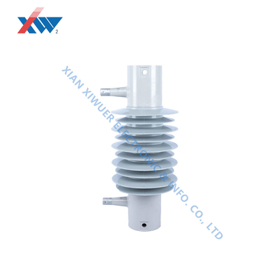 مكثفات العمود الجاف 46.5kV 600pF مكثفات الطاقة خفيفة الوزن أداء عازل جيد